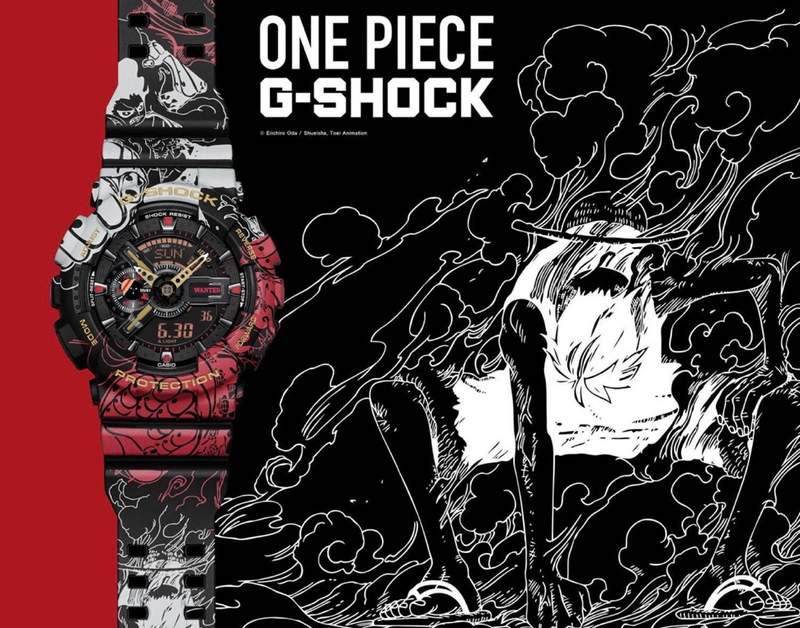 霸氣聯名錶《航海王G-SHOCK》魯夫主題帥氣繪圖真的帥爆 霸氣聯名錶《航海王G-SHOCK》魯夫主題帥氣繪圖真的帥爆