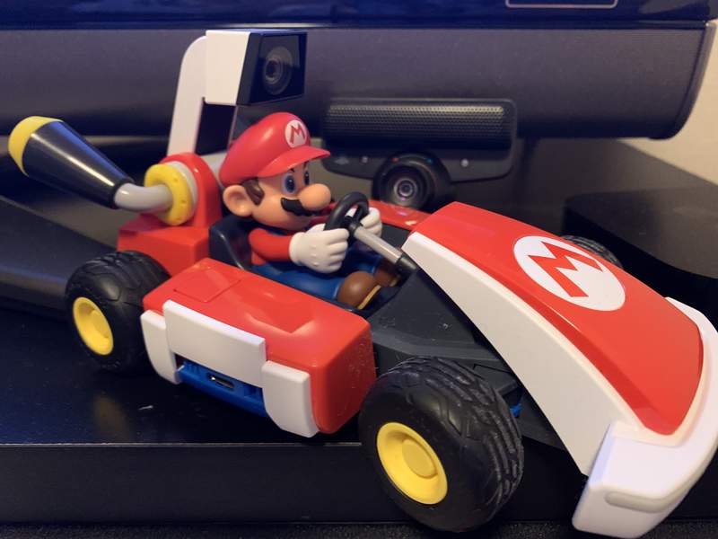 最新逗貓玩具《瑪利歐賽車實況 家庭賽車場》家有毛孩那玩起來會有嶄新不同的體驗