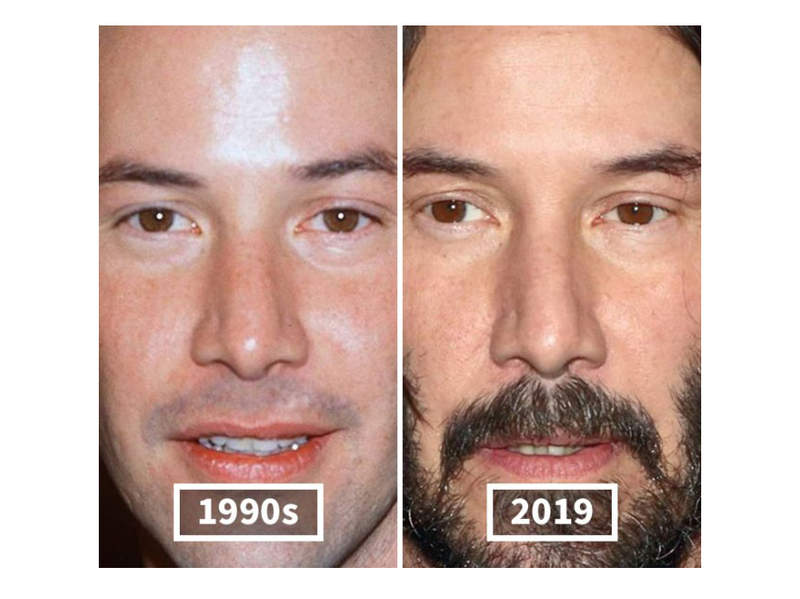 《大明星的過去與現在》看看年紀對比會發現有些人真的越來越帥