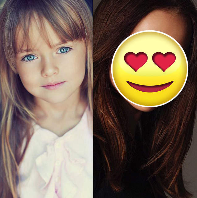 世界最萌幼女《克里斯蒂娜 皮緬諾娃》6年過去14歲的她變成了亭亭玉立的美少女