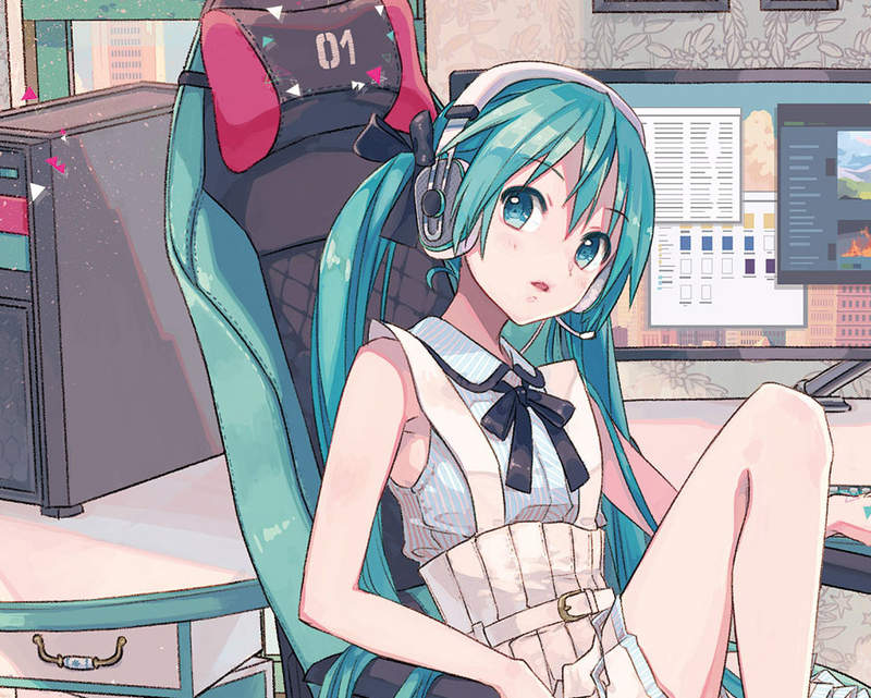 《初音未來電腦周邊》電競椅、滑鼠、鍵盤等六大產品讓人看了好想收❤ 《初音未來電腦周邊》電競椅、滑鼠、鍵盤等六大產品讓人看了好想收❤