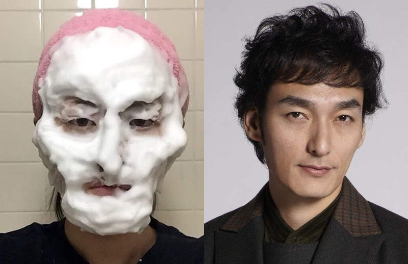 開創模仿新境界《洗臉模仿》日本美術家《杉浦由梨》用洗顏慕斯繪出名人臉 開創模仿新境界《洗臉模仿》日本美術家《杉浦由梨》用洗顏慕斯繪出名人臉