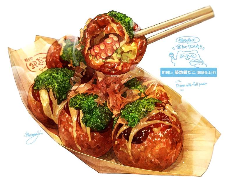 用畫筆重現美味《美食系繪師筆下的各種美食》鹹的甜的各種滿足啊(口水) 用畫筆重現美味《美食系繪師筆下的各種美食》鹹的甜的各種滿足啊(口水)