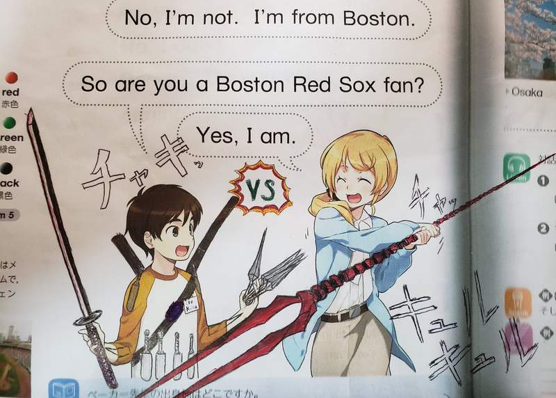 《日網友分享上課塗鴉的課本》要知道有沒有天份本子拿來一翻就知道XD