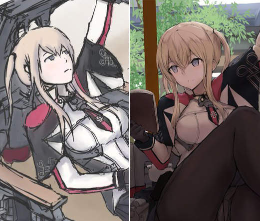 第二彈《繪師的畫力前後對比照》有愛不斷畫下去的驚人成果 第二彈《繪師的畫力前後對比照》有愛不斷畫下去的驚人成果