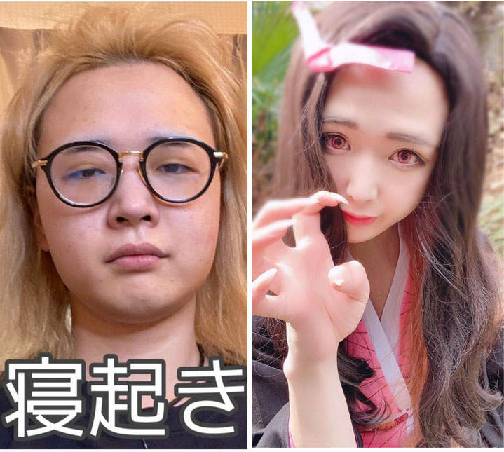 女裝男子挑戰《鬼滅之刃禰豆子cos》血鬼術爆發嗎?竟然比女孩還要女孩子 女裝男子挑戰《鬼滅之刃禰豆子cos》血鬼術爆發嗎?竟然比女孩還要女孩子