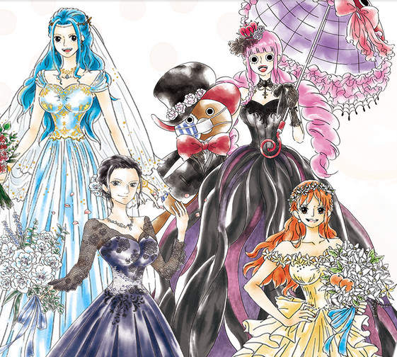 《航海王婚紗計畫》看到眾女神們披上婚紗 要娶誰好呢?好困擾啊~ 《航海王婚紗計畫》看到眾女神們披上婚紗 要娶誰好呢?好困擾啊~