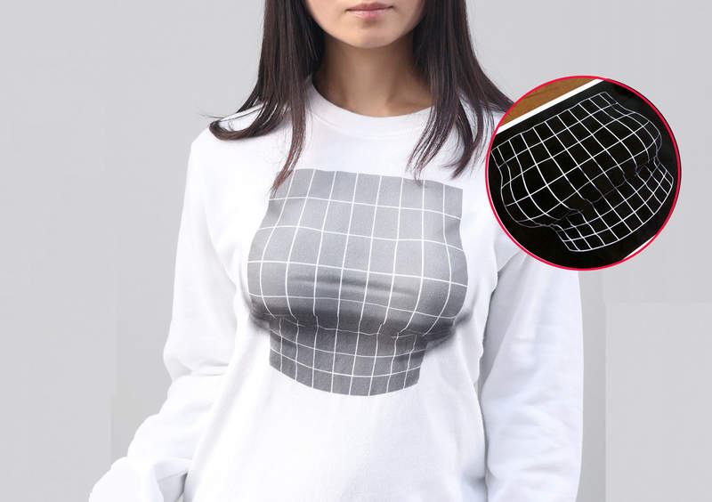 新色登場《妄想錯覺T恤》黑色顯瘦而且巨乳效果更加強大 新色登場《妄想錯覺T恤》黑色顯瘦而且巨乳效果更加強大