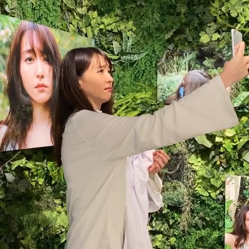 《不擅自拍的新垣結衣》拍到皺眉的困惑表情讓女神絕望的自拍技術再次引發話題ww