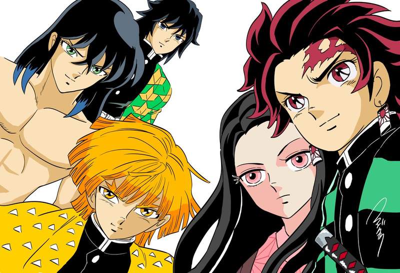 繪師挑戰《各種漫畫風格的鬼滅之刃畫風》聖鬥士鬼滅我覺得這樣也很可以 繪師挑戰《各種漫畫風格的鬼滅之刃畫風》聖鬥士鬼滅我覺得這樣也很可以