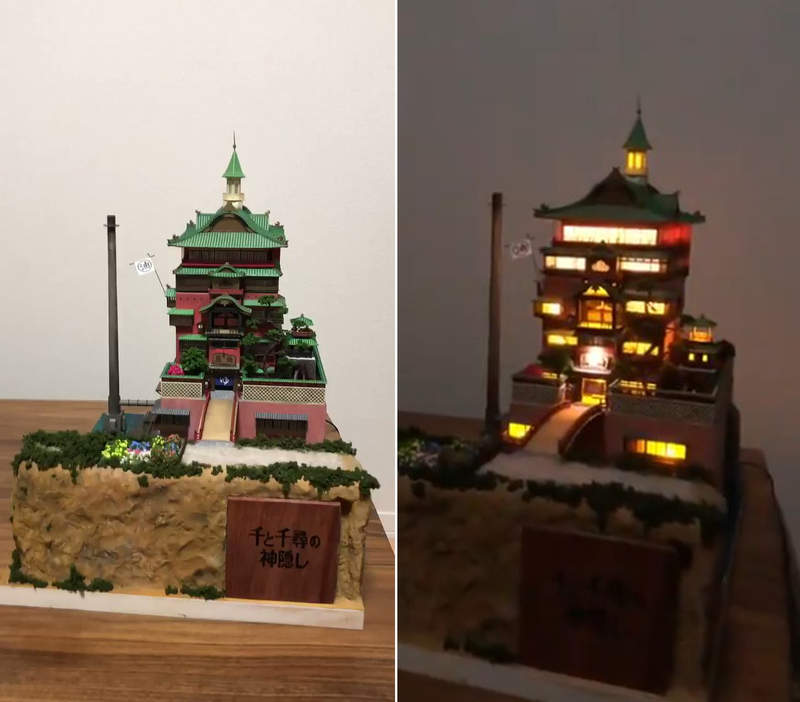 網友打造《神隱少女油屋模型》耗時一年完成的驚人作品 網友打造《神隱少女油屋模型》耗時一年完成的驚人作品