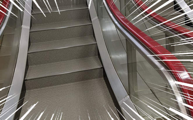 大腦會當機《要自己走的手扶梯》設計成電扶梯卻不是電動的樓梯 大腦會當機《要自己走的手扶梯》設計成電扶梯卻不是電動的樓梯