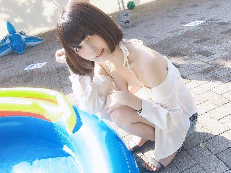 原石美少女《月埜ヒスイ》驚人好身材❤推敲應該有日規E~F罩杯級數 原石美少女《月埜ヒスイ》驚人好身材❤推敲應該有日規E~F罩杯級數