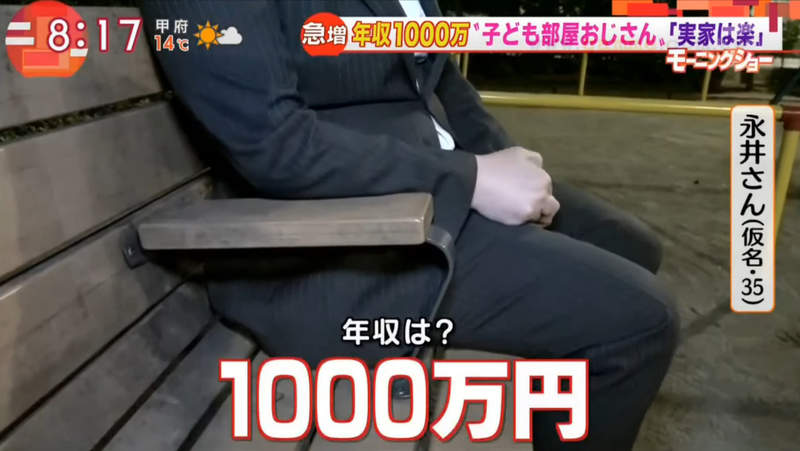 《高薪小孩房大叔》年收入破千萬繼續住老家 可以存錢又不用做家事超輕鬆 《高薪小孩房大叔》年收入破千萬繼續住老家 可以存錢又不用做家事超輕鬆