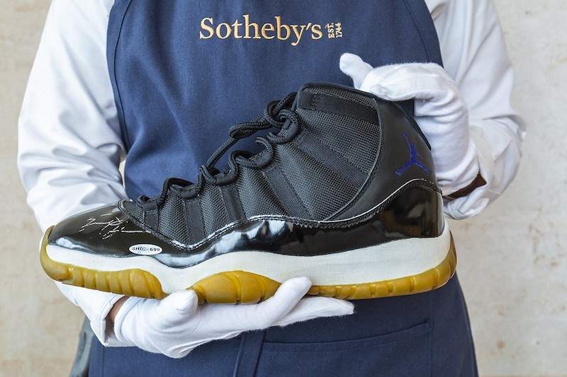 想要買到一雙真正的Air Jordan 11 Space Jam嗎?蘇富比拍賣上線了~ 想要買到一雙真正的Air Jordan 11 Space Jam嗎?蘇富比拍賣上線了~