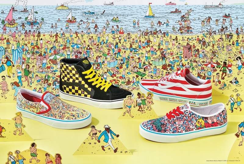 威利在鞋面上！？ 《VANS x WHERE’S WALDO》聯名系列  讓街頭味十足的VANS變可愛