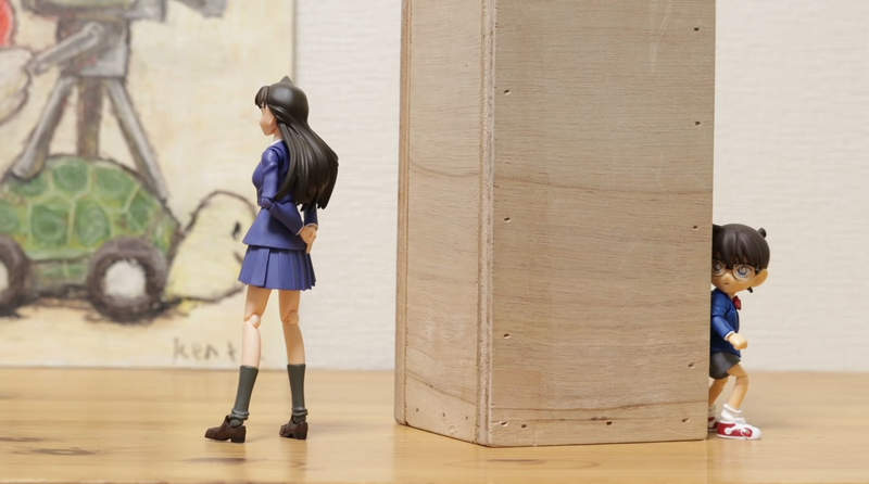 停格動畫《柯南與小蘭》YT頻道「Animist」把這小倆口的日常拍攝了下來 停格動畫《柯南與小蘭》YT頻道「Animist」把這小倆口的日常拍攝了下來