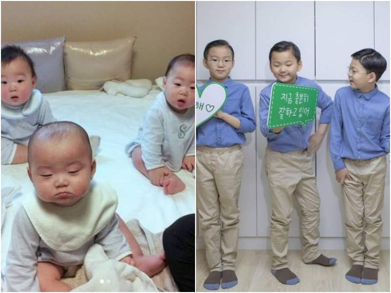 韓國《三胞胎》大韓、民國、萬歲暴風式成長   才小三就有驚人長腿