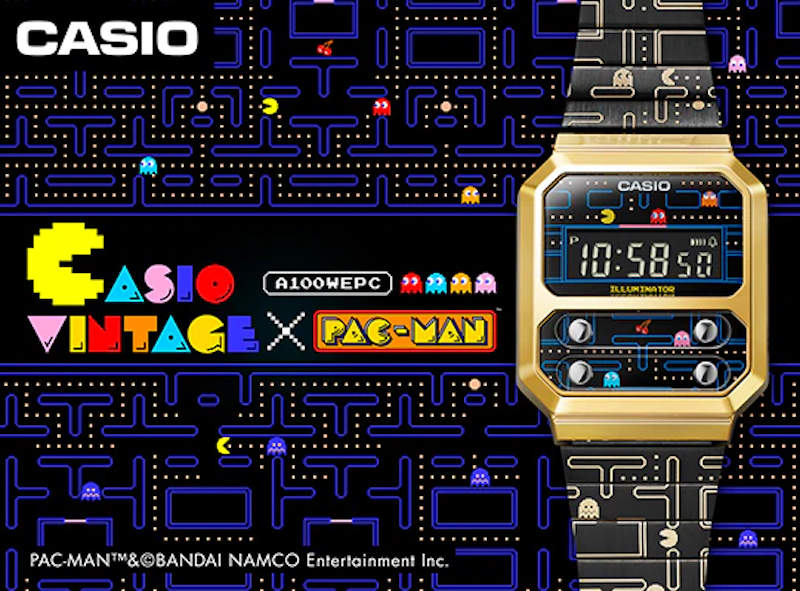 復古+復古=超復古!《Casio x PAC-MAN小精靈》聯手打造幾經典遊戲復古電子錶 復古+復古=超復古!《Casio x PAC-MAN小精靈》聯手打造幾經典遊戲復古電子錶