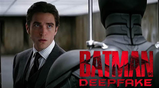 深偽技術deepfake《羅伯派汀森蝙蝠俠》高手後製影像技術讓老爺看起來就是帥