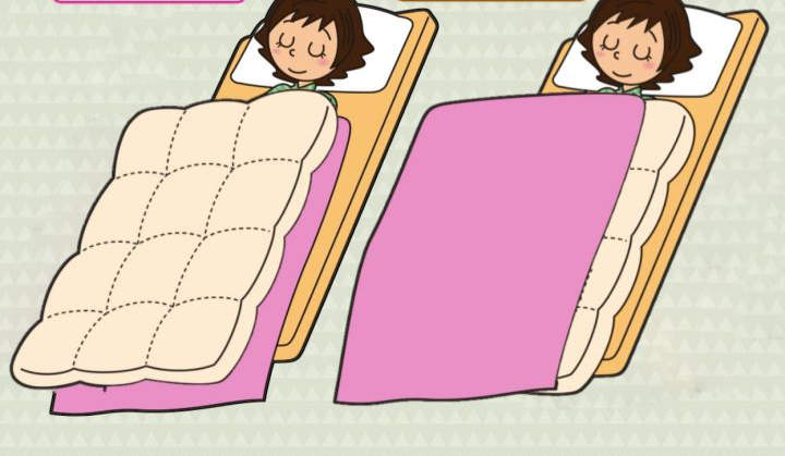 《冬天必學「冷」知識》毛毯與羽絨被怎麼蓋才正確?要是蓋錯順序就等於白蓋了 《冬天必學「冷」知識》毛毯與羽絨被怎麼蓋才正確?要是蓋錯順序就等於白蓋了