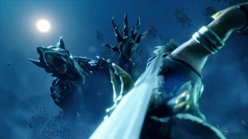 DLC新預告《魔物獵人崛起 破曉》冰狼龍現身這會是資料片顏值最高的怪嗎？