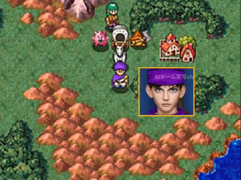 AI技術角色真人化《勇者鬥惡龍5》祖孫三代顏值這麼高，不靠勇者也可以完爆魔王吧