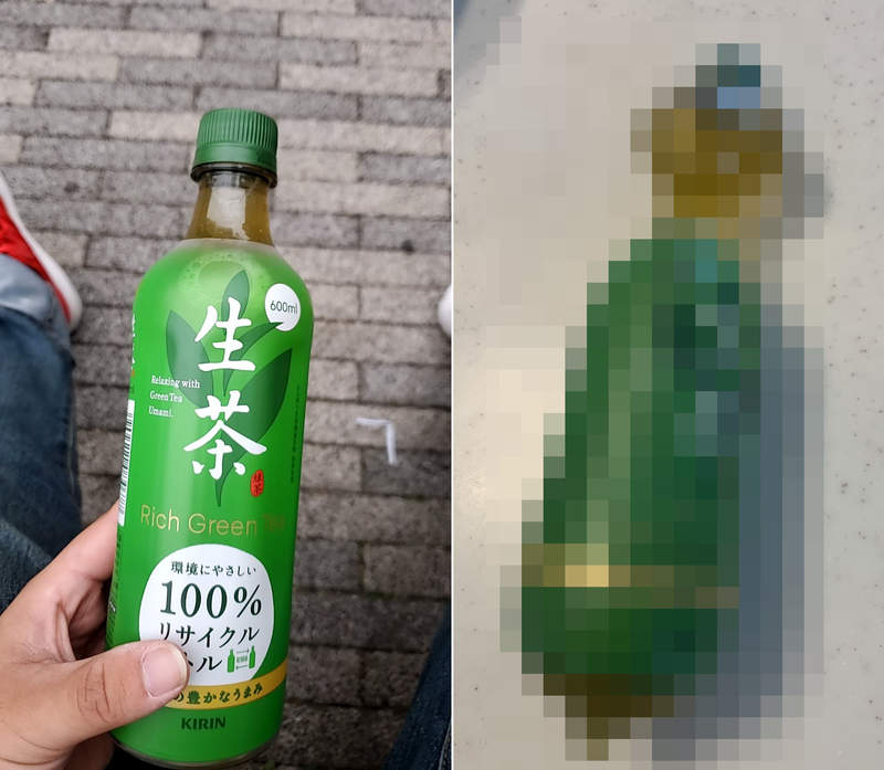 冬季慘劇《熱到變形的生茶飲料》我明明買了一罐茶,怎麼最後給我一發火箭彈呢? 冬季慘劇《熱到變形的生茶飲料》我明明買了一罐茶,怎麼最後給我一發火箭彈呢?