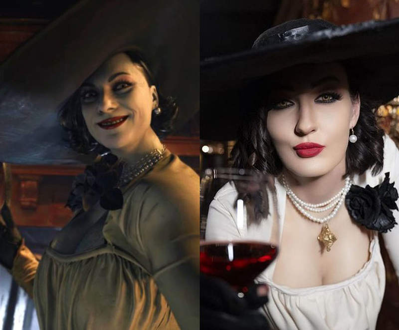 205公分真人妹子cos《惡靈古堡8 Dimitrescucos女士》PS4 Pro版實機遊戲影片釋出 205公分真人妹子cos《惡靈古堡8 Dimitrescucos女士》PS4 Pro版實機遊戲影片釋出