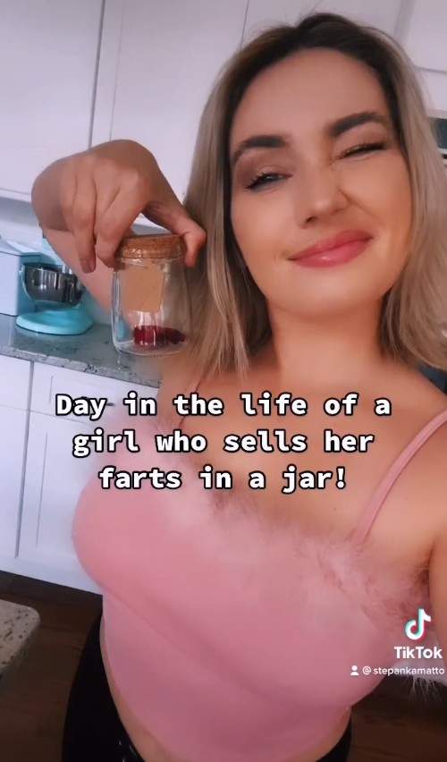 美女推出周邊商品《屁味香氛罐》為了能量產前置作業也是拚了