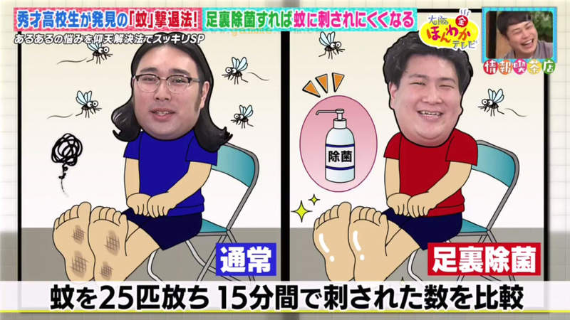 《高材生研究防蚊秘訣》容易被蚊子叮代表腳底細菌太豐富?確實殺菌就可以保護全身 《高材生研究防蚊秘訣》容易被蚊子叮代表腳底細菌太豐富?確實殺菌就可以保護全身