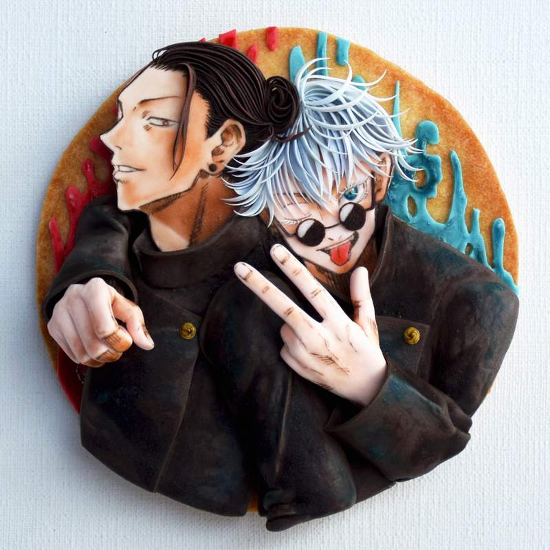 超神的《手工動漫糖霜餅乾》這精緻程度已經堪比模型了吧 超神的《手工動漫糖霜餅乾》這精緻程度已經堪比模型了吧