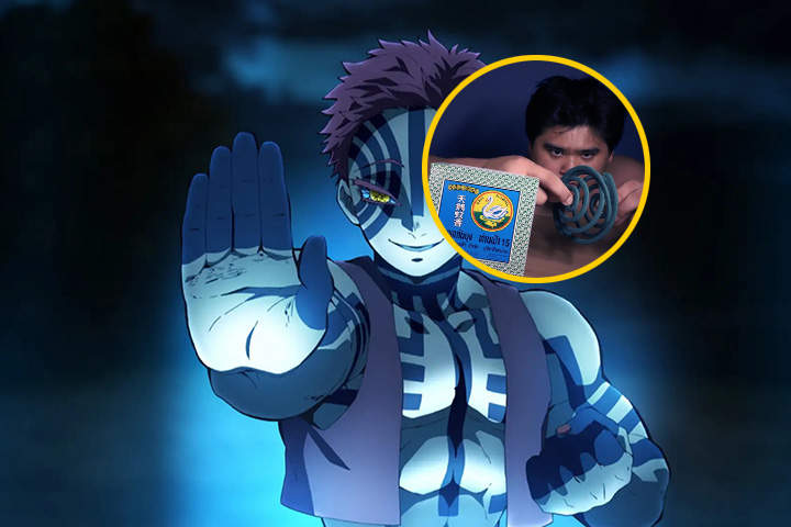 低成本Cosplay《用蚊香就可以變成猗窩座的辦法》真的是猜不到還有這一招啊XD 低成本Cosplay《用蚊香就可以變成猗窩座的辦法》真的是猜不到還有這一招啊XD