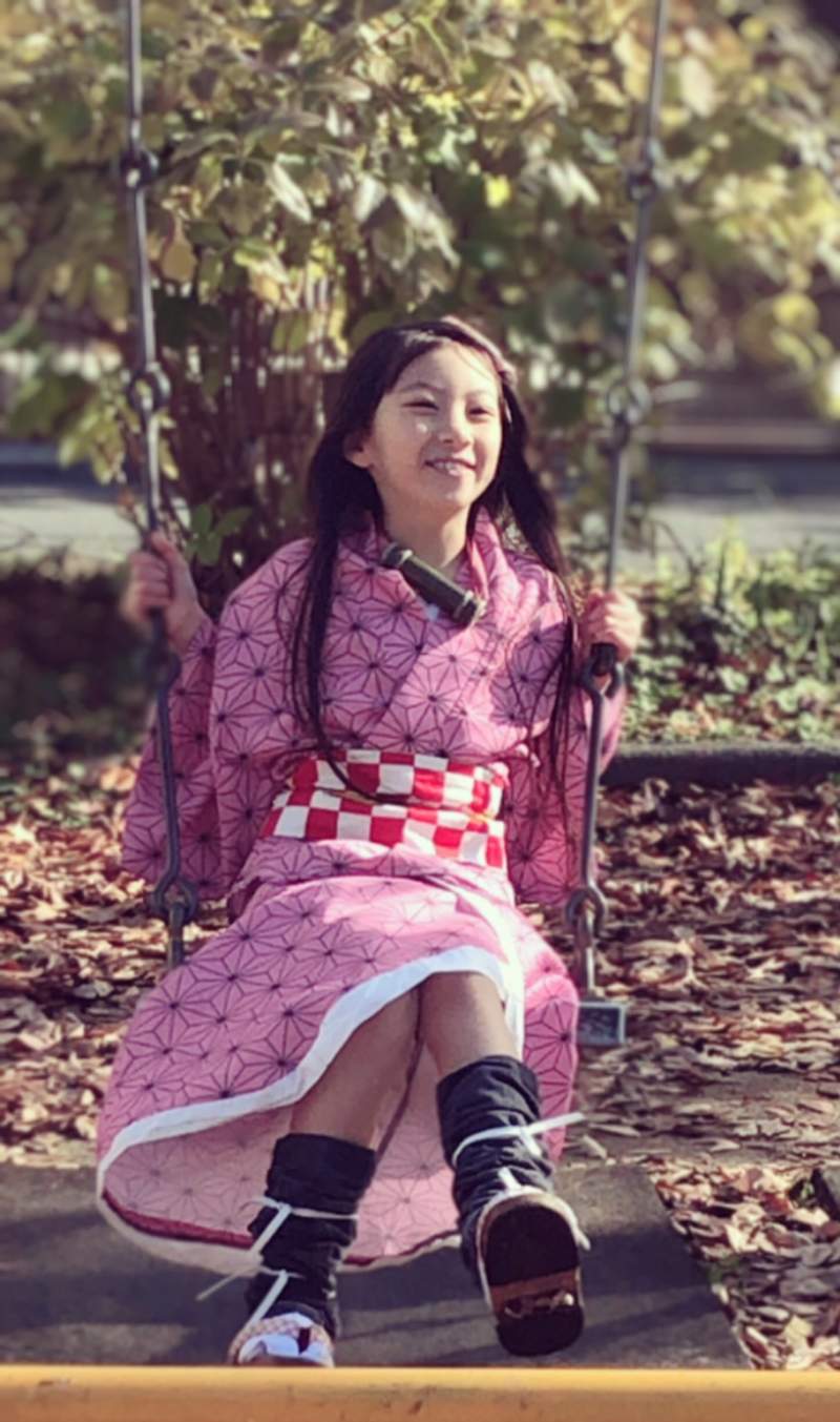 發現《真人版禰豆子》讓人想開始保護的九歲小妹妹 發現《真人版禰豆子》讓人想開始保護的九歲小妹妹