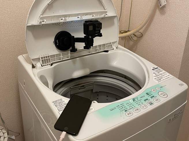 網友實拍《洗衣機運作時的內部場景》怎麼有種療癒感這就是ASMR的感覺嗎？