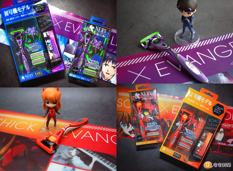 【開箱】《舒適牌 x EVA新世紀福音戰士》劇場版 :|| 聯名限量紀念！想知道結局? 就先〝初號機＋2號機刮鬍刀〞刮起來！