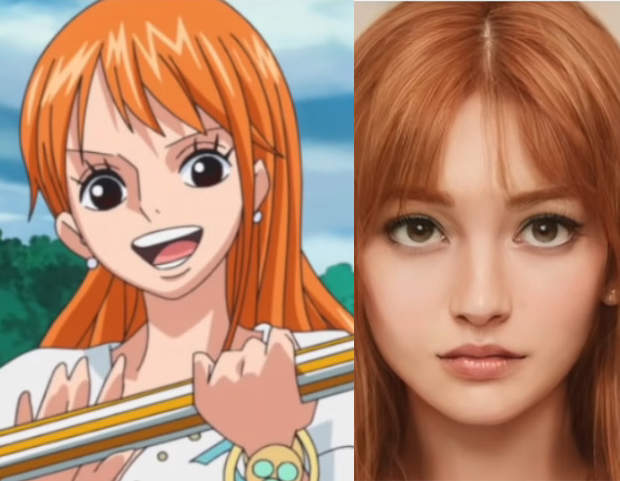 AI技術角色真人化《航海王》一個成功航海士的必要條件就是顏值要高(誤) AI技術角色真人化《航海王》一個成功航海士的必要條件就是顏值要高(誤)