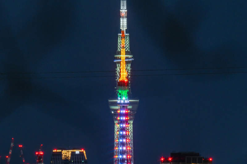 《東京鐵塔&晴空塔完全合體》能拍攝到兩個地標完全重疊的奇蹟角度發現 《東京鐵塔&晴空塔完全合體》能拍攝到兩個地標完全重疊的奇蹟角度發現
