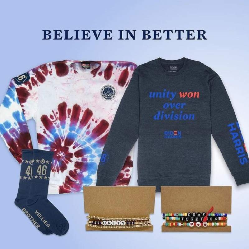 拜登時代來臨???美國總統就職推出設計師聯名限量服飾,有比你平常穿的還潮嗎? 拜登時代來臨???美國總統就職推出設計師聯名限量服飾,有比你平常穿的還潮嗎?