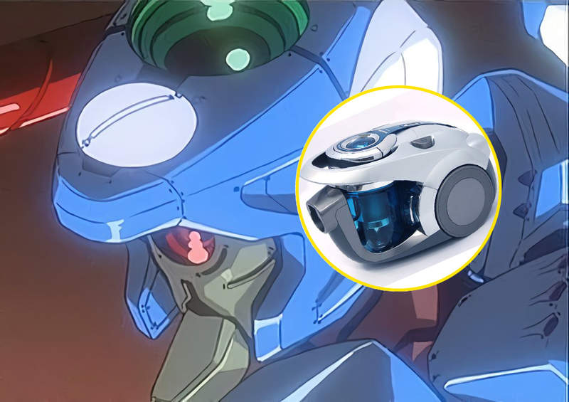 EVA再戰十年《東芝吸塵器看起來像零號機》喔~會不會用到一半暴走啊