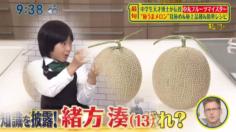 《哈密瓜冷知識》天才蔬果鑑定師教你怎麼挑才夠甜 從頭還是從屁股吃也會差很多? 《哈密瓜冷知識》天才蔬果鑑定師教你怎麼挑才夠甜 從頭還是從屁股吃也會差很多?