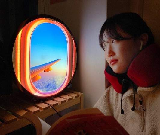 待在家也能出國《LED飛機窗景燈》好久沒有看見漂亮的雲海了,好懷念 待在家也能出國《LED飛機窗景燈》好久沒有看見漂亮的雲海了,好懷念