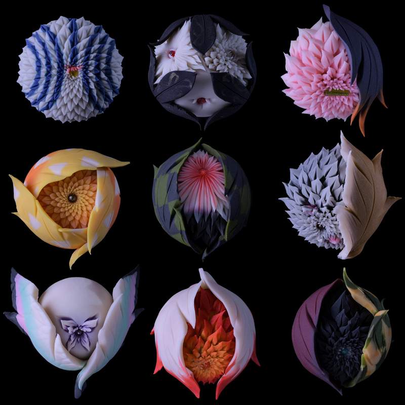 菓之呼吸《鬼滅之刃》和菓子職人運用角色特徵做出絕美上生菓子