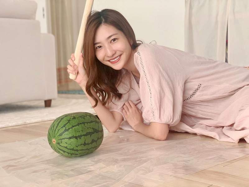 夏季應景活動《打西瓜》動漫常看到的場景但現實生活一次都沒看過XD