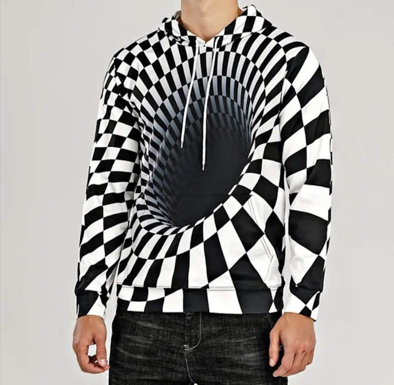 身體出現一個大洞!超酷3D圖樣設計穿上身  讓你瞬間化身為空虛公子XD 身體出現一個大洞!超酷3D圖樣設計穿上身  讓你瞬間化身為空虛公子XD