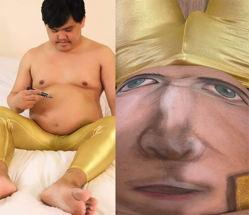 低成本Cosplay《變成性感男神洛基的方法》一隻麥克筆一條金色緊身褲,想不到可以這麼簡單 低成本Cosplay《變成性感男神洛基的方法》一隻麥克筆一條金色緊身褲,想不到可以這麼簡單