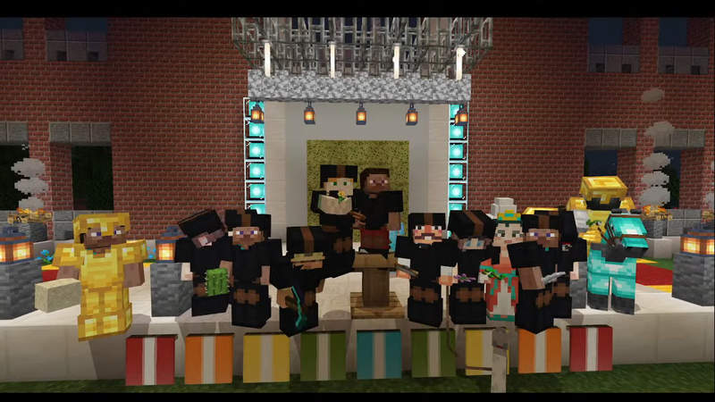 學生創意《線上麥塊畢業典禮》MineCraft真的可以說是一款奇蹟般的遊戲啊 學生創意《線上麥塊畢業典禮》MineCraft真的可以說是一款奇蹟般的遊戲啊