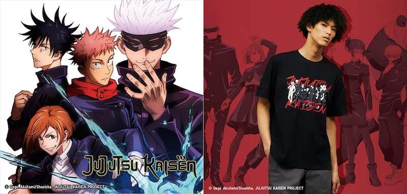 第二波聯名公開！《UNIQLO UT x 咒術迴戰》動畫版聯名合作即將登場