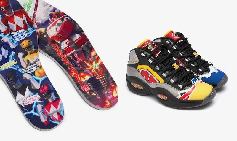 GO GO POWER RANGER! Reebok把經典戰神鞋款變成金剛戰士啦！