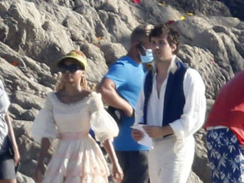 真人版《小美人魚》片場照 這麼拉風的公主我好震驚